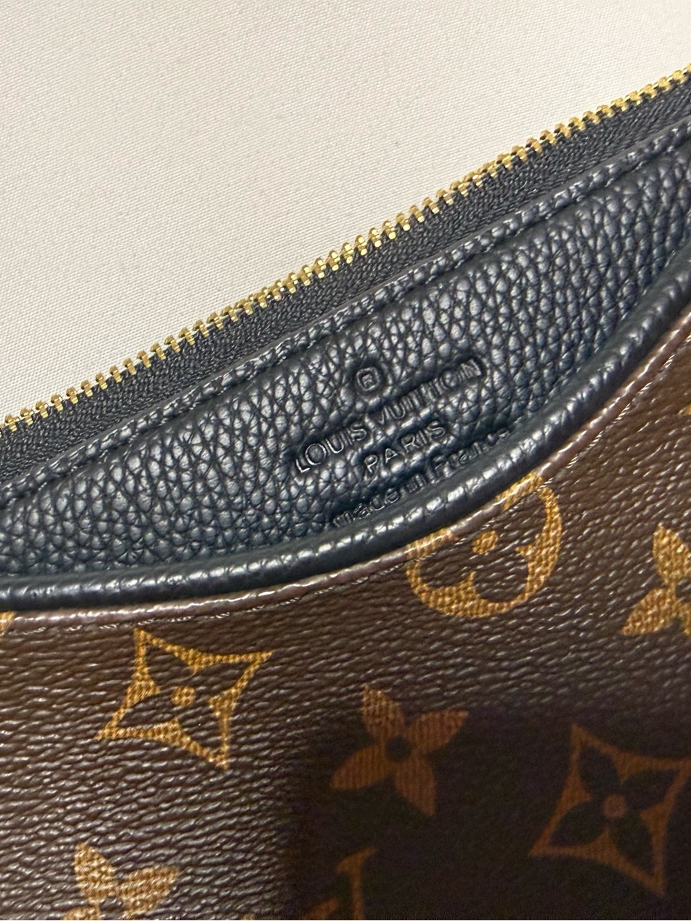 Louis Vuitton Monogram Canvas Chain Wristlet Clutch in Brown - Picture 2 of 4